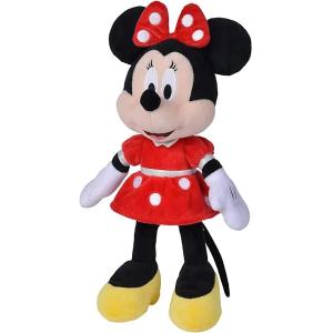 PELUCHE DISNEY MINNIE ABITO ROSSO 35 CM