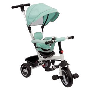 GIO' BABY - TRICICLO 3 IN 1 VERDE FRONTE MAMMA