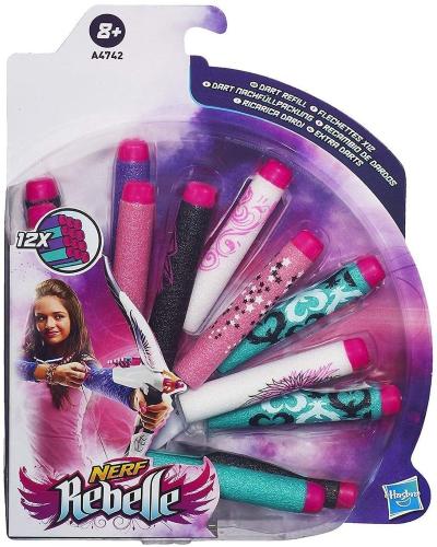 NERF REBELLE DARDI X 12