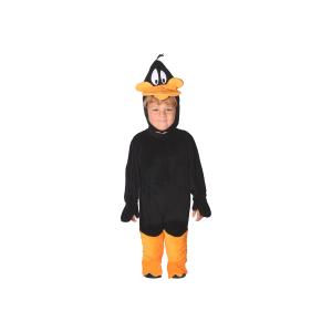 COSTUME DAFFY DUCK PAPERO NERO 1-2 ANNI