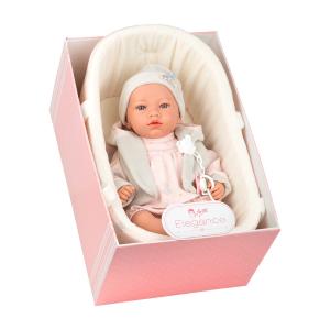 ARIAS - REBORN BEBÈ EVA CM 40 CON CULLA