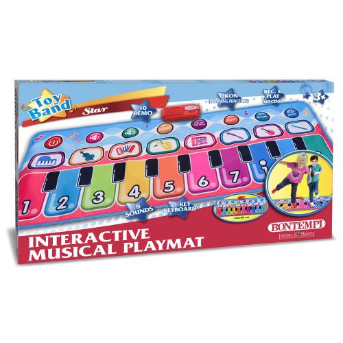 TAPPETO ELETTRONICO MUSICALE 130X48 CM