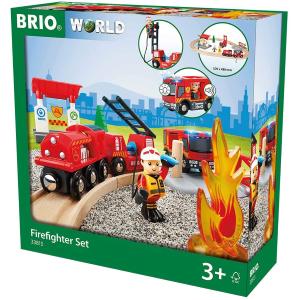 BRIO SET FERROVIA DEI VIGILI DEL FUOCO