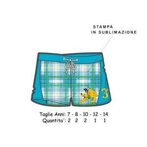 MICKEY MOUSE & FRIEND COSTUME PARIGAMBA TAGLIA 7/14 ANNI