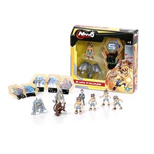 NANO INVADERS CONFEZIONE 2 MINI PERSONAGGI 3,5 CM CON 5 TOKENS