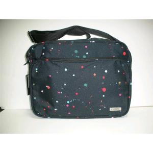 TRACOLLINA ORIZZONTALE COMIX ALL OVER NERO CON MACCHIE