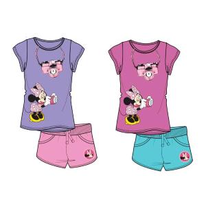 DISNEY MINNIE AND DAISY - PIGIAMA MANICA CORTA E SHORTS