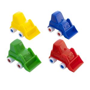 MINIMOBIL ESCAVATORE IN PLASTICA 9 CM - 4 COLORI