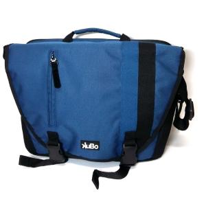 TRACOLLA PORTA PC STRIP BLU DENIM KUBO