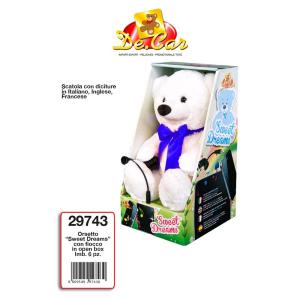 PELUCHE INTERATTIVO ORSETTO SWEET DREAMS H CM 27