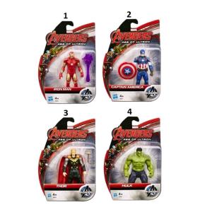 AVENGERS ACTION FIGURES (1O CM) CAPTAIN AMERICA, THOR, IRON MAN, 