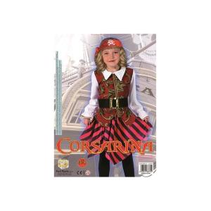 COSTUME BELLA CORSARINA MIS. 3-4 ANNI