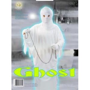 COSTUME GHOST FANTASMA ADULTO MIS. UNICA