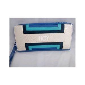 SEVEN HOY WATERCOLOUR PORTAFOGLIO ZIP HELLO