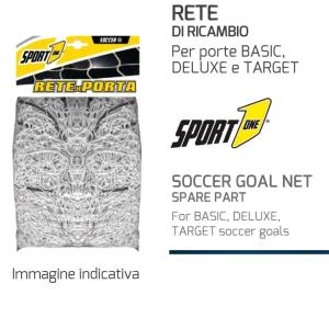 RETE PER PORTE CALCIO (compatibile con: BASIC-DELUXE-TARGET)