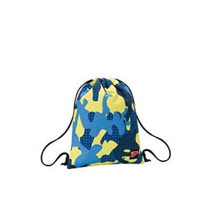 SACCA MULTIUSO SEVEN COLOR CAMOUFLAGE BLU E GIALLO