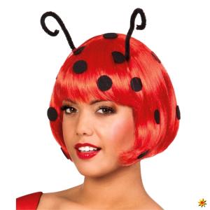 PARRUCCA COCCINELLA CON ANTENNE