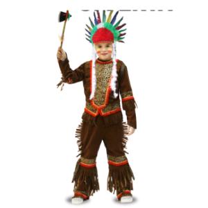 COSTUME JUNIOR INDIANO MIS. XL 10-11 ANNI