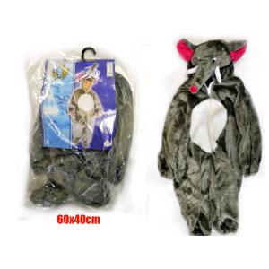 COSTUME PELUCHE ELEFANTE ELEFANTINO MIS 1-3 ANNI