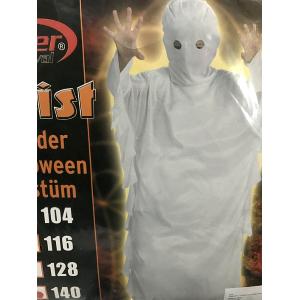 COSTUME FANTASMA MIS 116-128-140CM