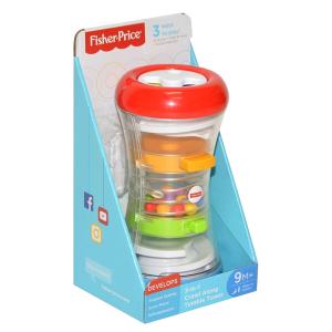 FISHER PRICE TORRE ROTOLA E GATTONA 3 IN 1