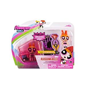THE POWERPUFF GIRL VEICOLI AURA POWER LOLLY CM 5,1VEICOLO,1 MURO DA ABBATTERE E UN CATTIVO 20074204