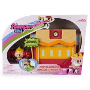 THE POWERPUFF GIRL MINI PLAYSET SCUOLA DELLA PRINCIPESSA MORBUCKS CON 1 CATTIVO CM 5