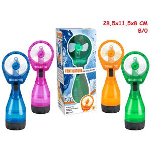 VENTILATORE CON NEBULIZZATORE A BATTERIA