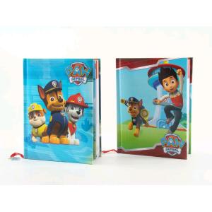 DIARIO STANDARD PAW PATROL 12 MESI AZZURRO