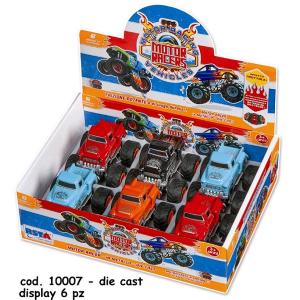 VEICOLI BIG FOOT DIE CAST FRIZIONE