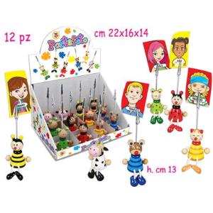 PORTAFOTO ANIMALETTI  6 MDL 12 PZ