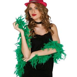 BOA CON PIUME VERDI VERDE 1.80 M (40 GRAMMI)