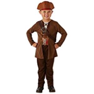 COSTUME JACK SPARROW CLASSIC MIS. L PIRATI 7-8 ANNI