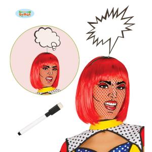 DIADEMA TIARA DISEGNO FUMETTO