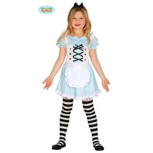 COSTUME RAGAZZA FANTASTICA TAGLIA 3-4 ANNI ALICE