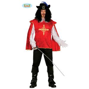 COSTUME MOSCHETTIERE TAGLIA M 48-50 D ARTAGNAN