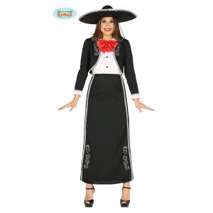 COSTUME MARIACHI MESSICANA ADULTA TAGLIA L 42-44