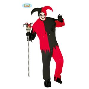 COSTUME LORD JOKER JOLLY GIULLARE ADULTO TAGLIA M 48-50