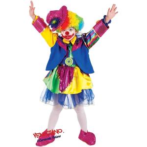 COSTUME PAGLIACCETTA MIS. 6 ANNI
