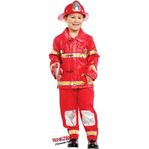 COSTUME VIGILE DEL FUOCO MIS. 9 ANNI (L) POMPIERE