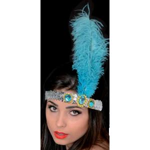 FASCIA CON PIUMA CHARLESTON INDIANA ASSORTITA