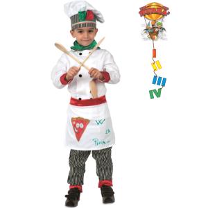 COSTUME PIZZAIOLO MIS. 2 ANNI