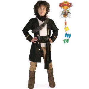 COSTUME PIRATA DEI CARAIBI MIS. 5 ANNI