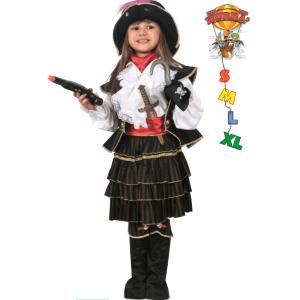 COSTUME CORSARA DEI 7 MARI MIS. L 9-10 ANNI