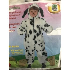 COSTUME CARICA 101 CANE DALMATA IN BUSTA MIS 2-3 ANNI