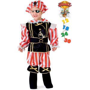 COSTUME PIRATA CORSARO MIS. 6 MESI