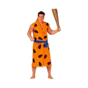 COSTUME CAVERNICOLO PRIMITIVO ADULTO TAGLIA L 52-54 FLINSTONES FRED