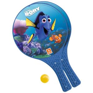 CONFEZIONE 2 RACCHETTE ALLA RICERCA DI DORY CON PALLINA