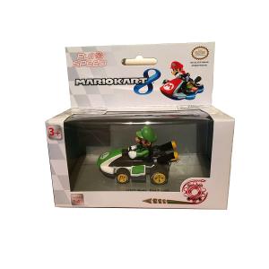 PULL & SPEED AUTO SUPER MARIO KART 8 A RETROCARICA 1:43 LUIGI