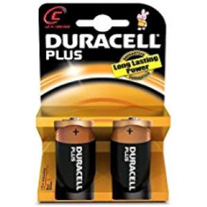 BATTERIA  1/2 TORCIA PLUS POWER 2 PZ DURACELL